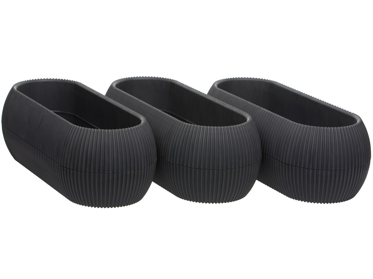 Горшок для цветов Lugo 1.3L Anthracite NAVAKO 16098 - Вид №3