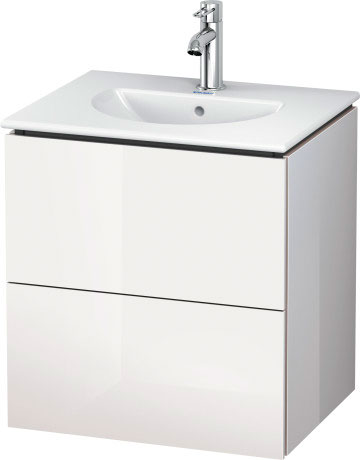 LC626005252 L-Cube Тумбочка подвесная Европейский дуб, декор Duravit - Вид №1