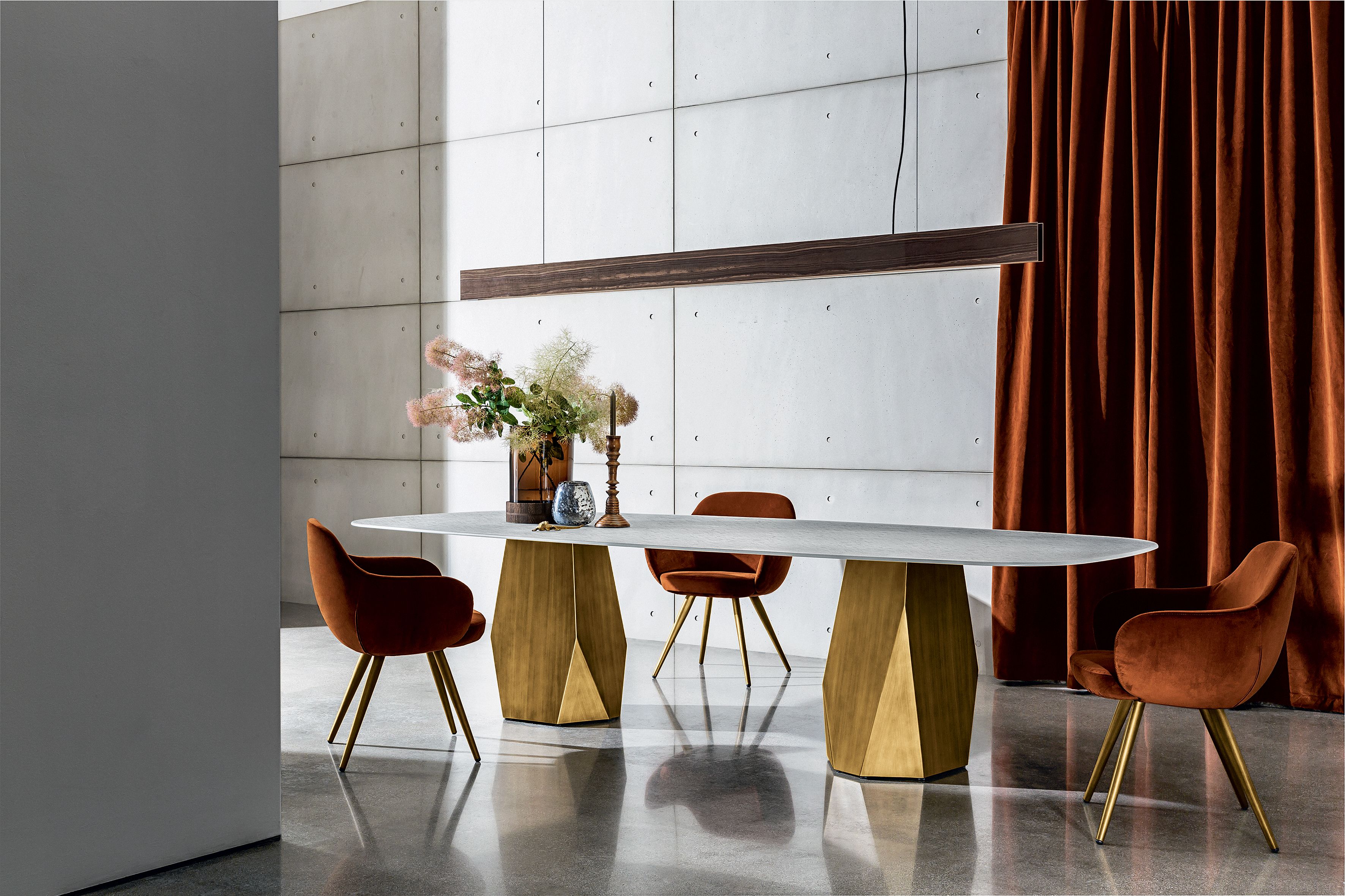 Прямоугольный стол из закаленного стекла Sovet Italia Deod ARCH-00047233 - Вид №2