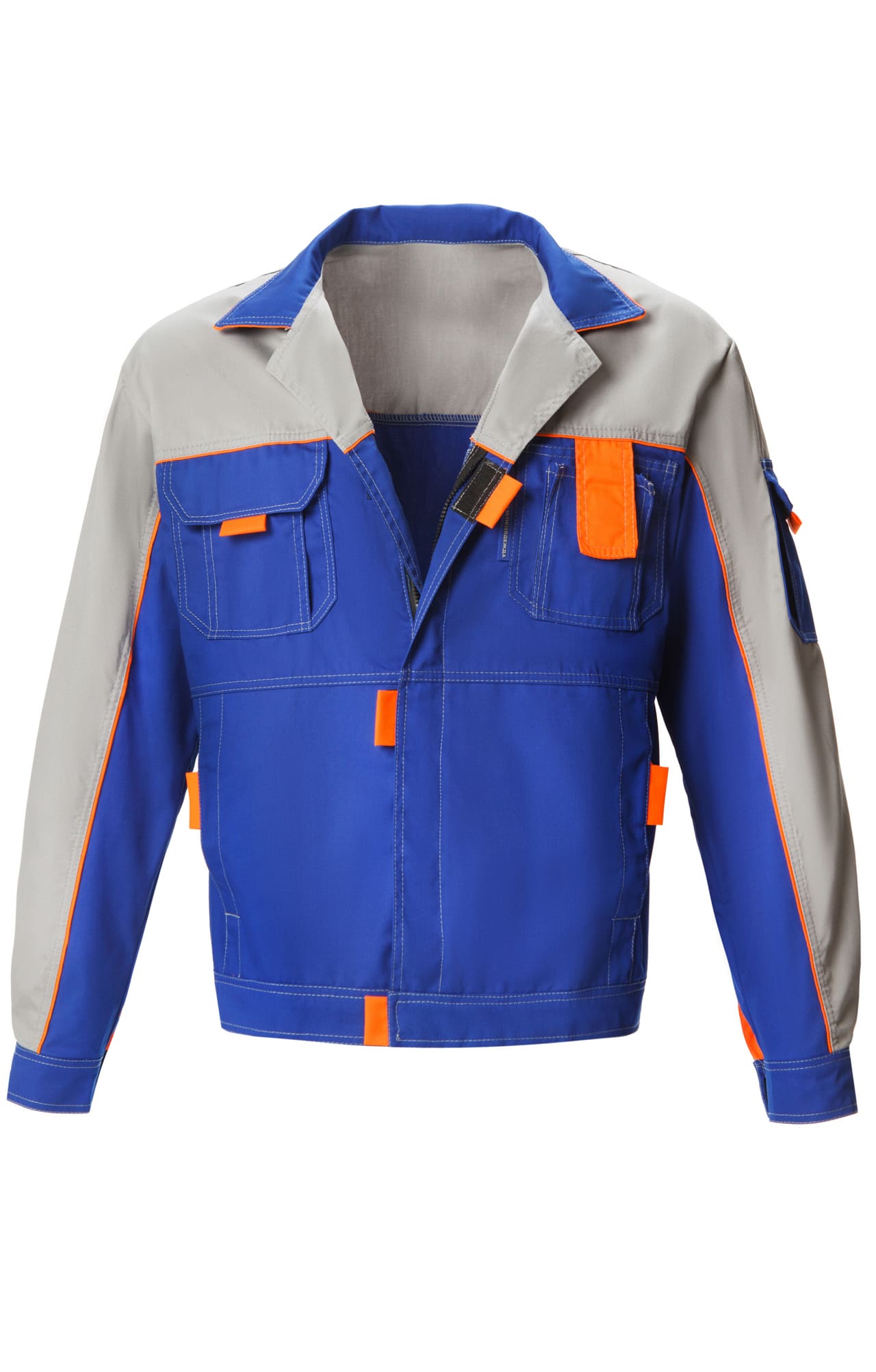 65253 Костюм "Профессионал-2" василек-светло-серый  Летняя спецодежда  размер 60-62/158-164  - Вид №3