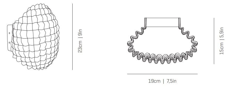 Светодиодный настенный светильник из нержавеющей стали A-Emotional Light Tati ARCH-00138313 - Вид №5