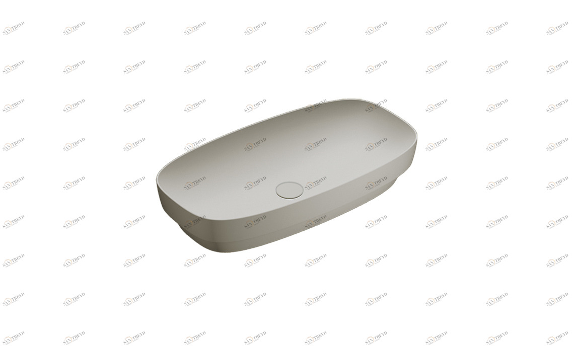 175AGRLXCS Накладная раковина на столешницу  овальная CERAMICA CATALANO Colori