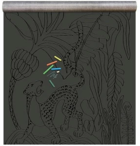 Groovy Magnets Магнитные виниловые обои Chalkboard Kmb-ju-ra-bl