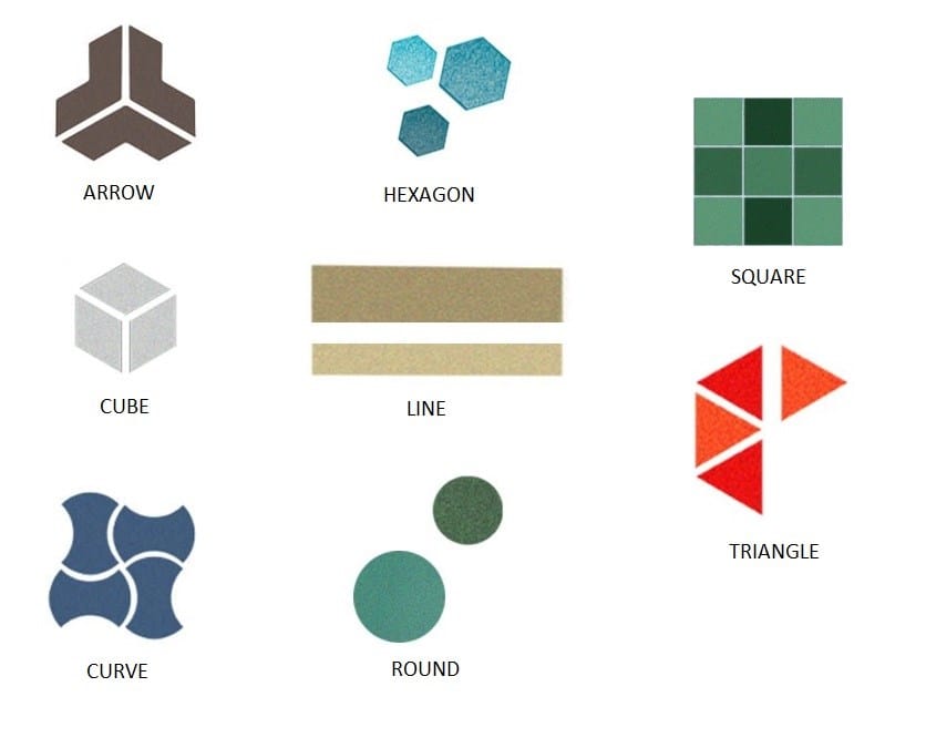 ПЭТ акустическая панель Slalom войлок ARCH-00126697 - Вид №14