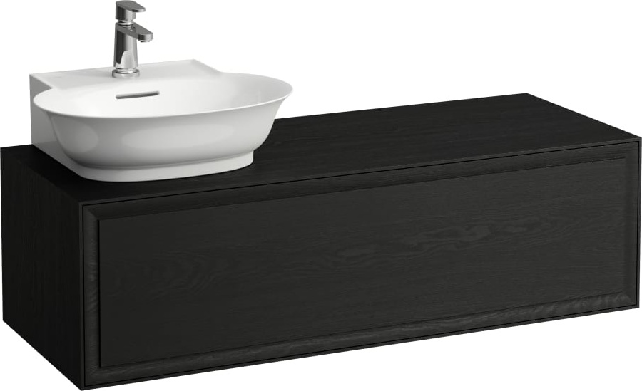 H4060850856281 Шкафчик 1200, 1 ящик, с отверстием слева, совместим с мини-раковиной 816852 LAUFEN PRO - Вид №1