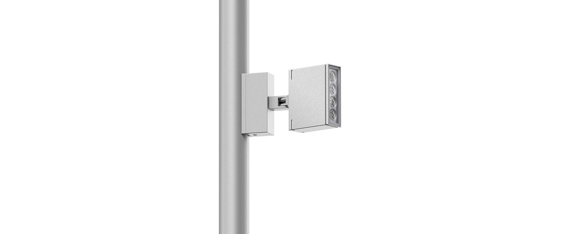 8720168 Уличное освещение  Platek TARGET SMALL Su palo  TARGET SMALL On pole - 4 LED 4000K 48°  - Вид №1