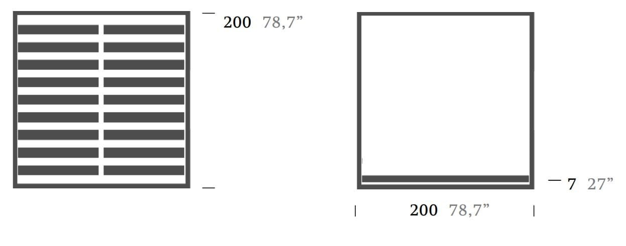 Садовая кровать с балдахином Kettal пейзаж ARCH-00029211 - Вид №4