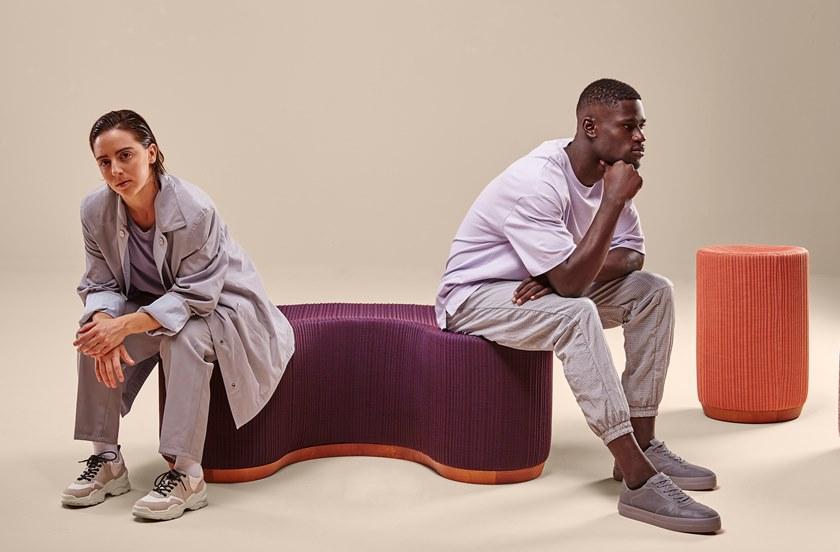 Sancal Мягкая скамья из ткани Dividuals sun-id-1379415 - Вид №5