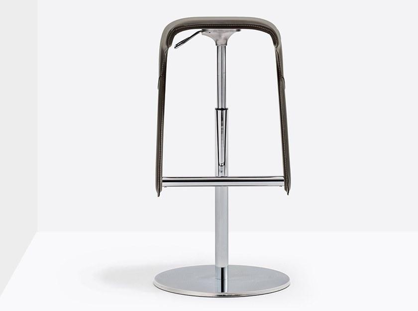 Pedrali Кожаный табурет Woody 497 - Вид №1