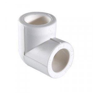 VTp.751.0.063 Фитинг полипропиленовый – угольник Valtec 63 мм