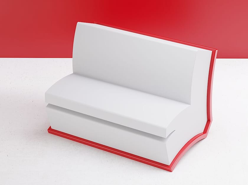 Детская скамейка из оцинкованной стали DIMCAR LIBRICHINA ARCH-00106525