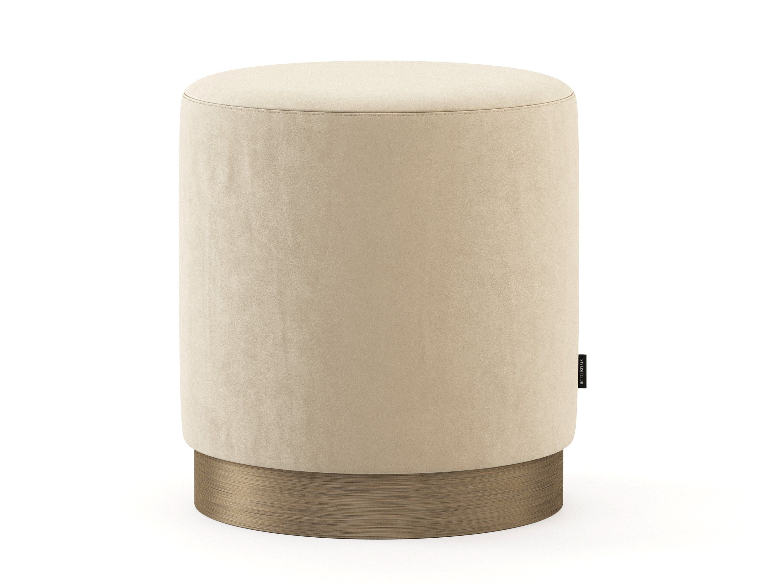 Круглый пуф из ткани Stylish Club Sublime ARCH-00137487