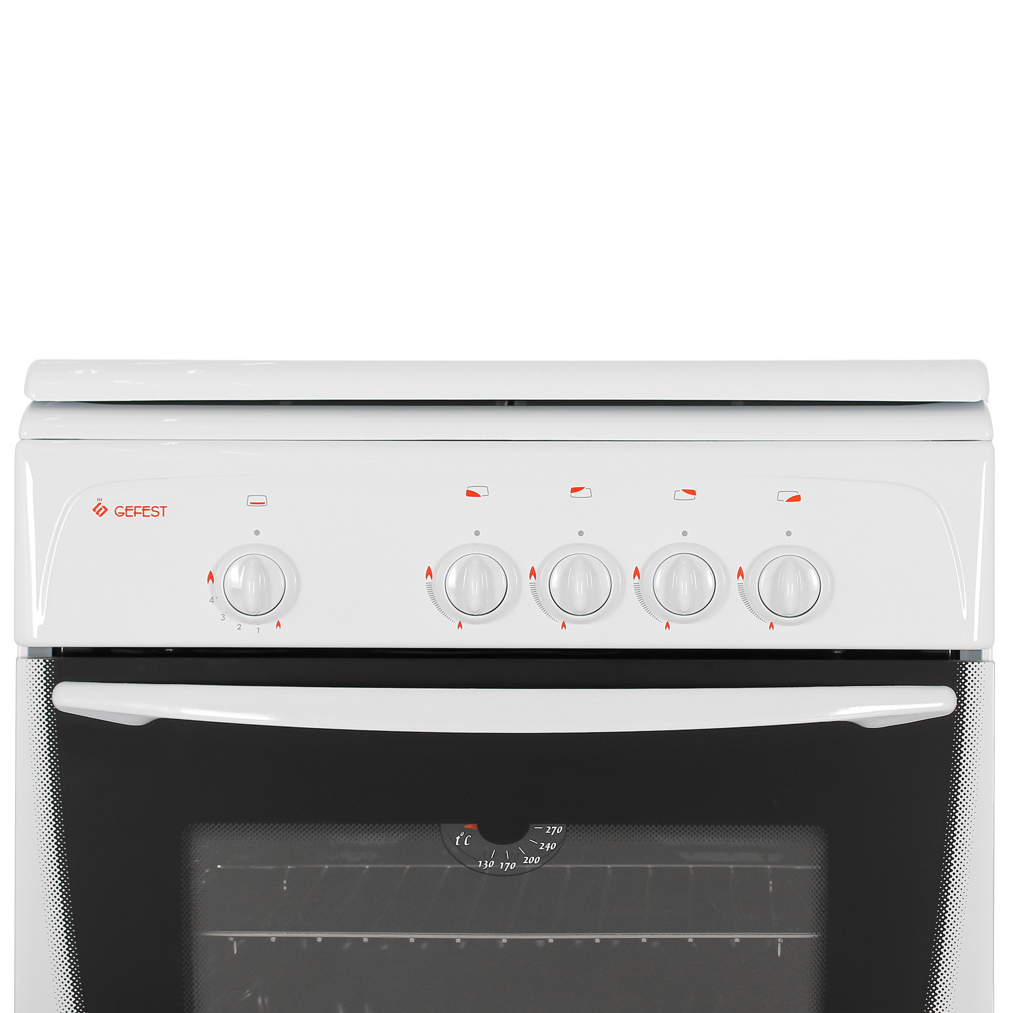 9114580 Газовая плита Gefest GS 1207 W GC белый STDN-0039463 - Вид №4