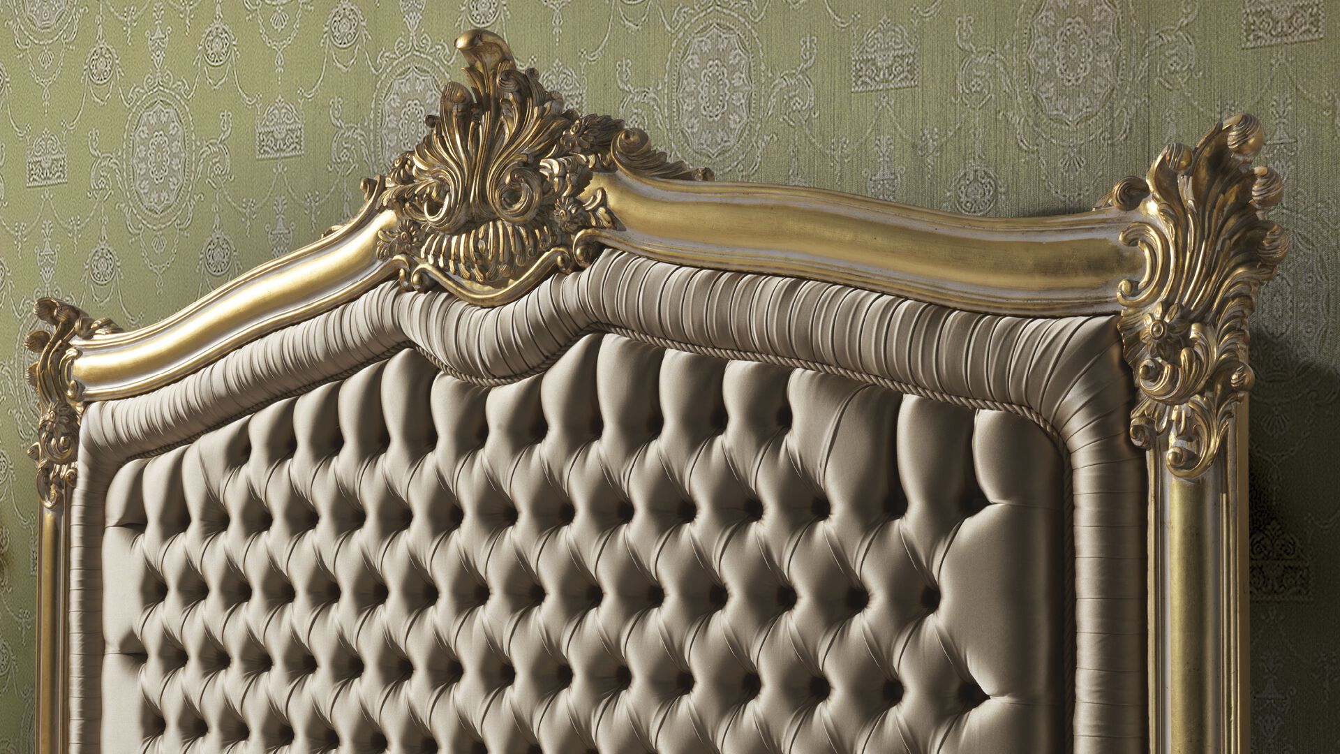 Двуспальная кровать в стиле барокко ANGELO CAPPELLINI Timeless Italian Style ARCH-00013182 - Вид №2