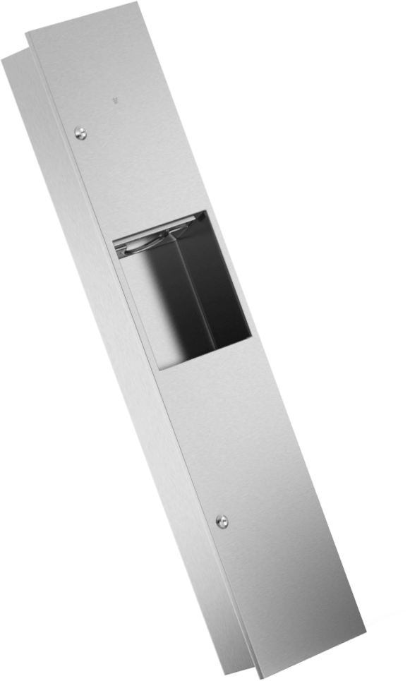 T500-S Встраиваемый блок с диспенсером для бумажных полотенец и мусорным баком объемом 20 л