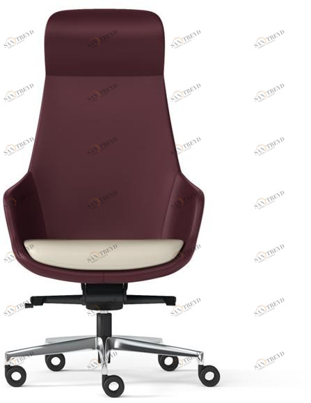 Arte & D Кресло исполнительное на 5 спиц с высокой спинкой Metropolitan sun-id-1437569