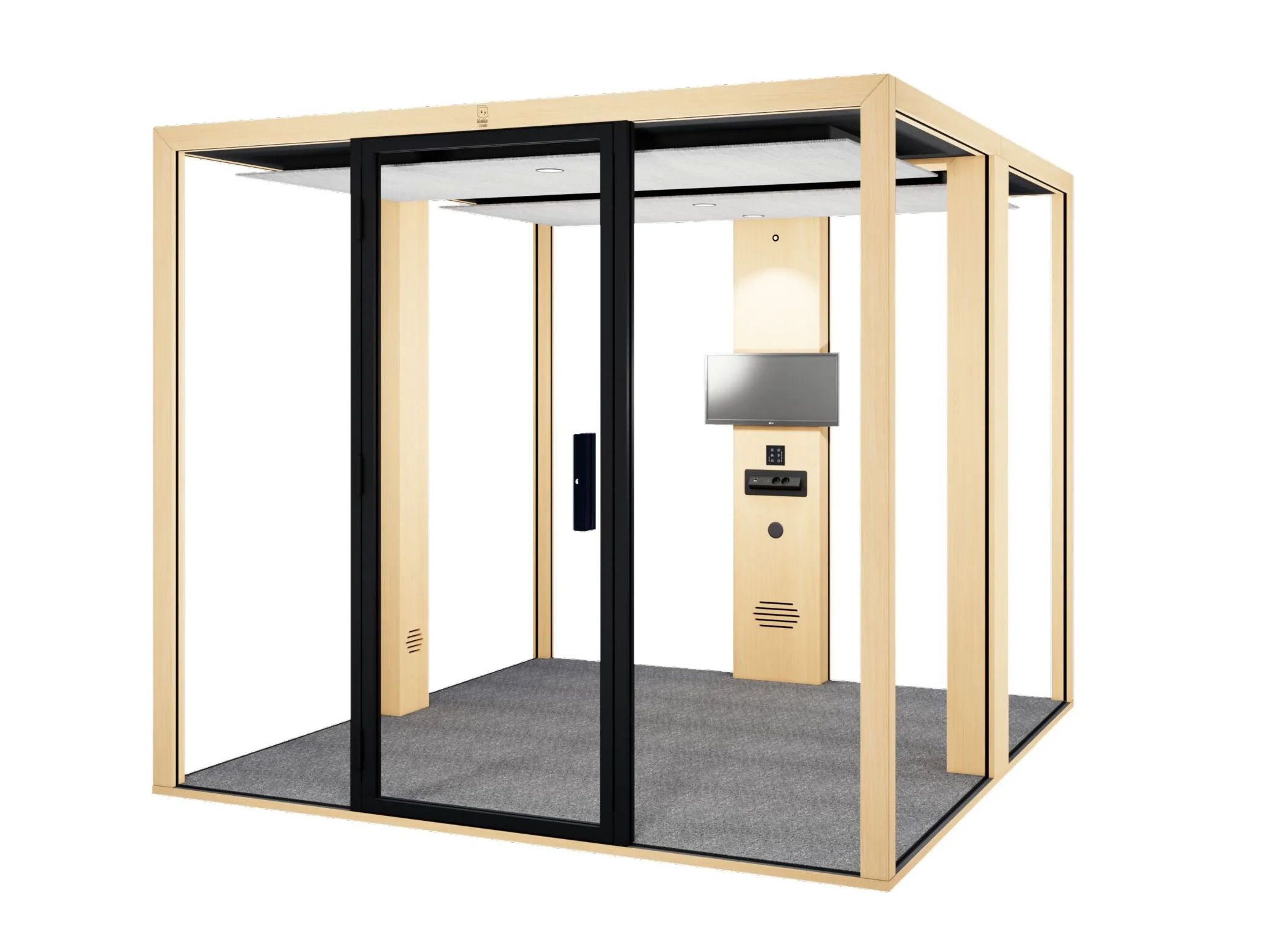 Многосторонняя акустическая офисная кабина Blabla-Cube Bureau ARCH-00080903 - Вид №4