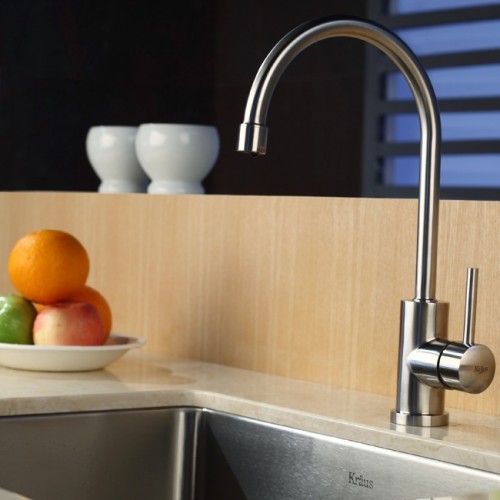 KHU101-23-KPF2160-KSD33BN Накладная раковина на столешницу  прямоугольная Krausru  - Вид №8