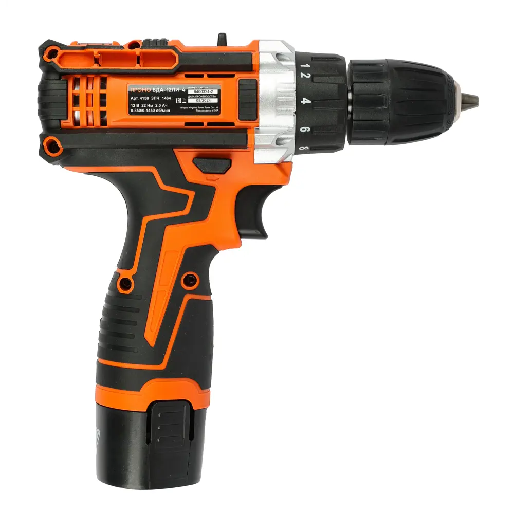 Аккумуляторный шуруповерт СПЕЦ ПРОМО БДА-12Ли-4 с литиевым блоком 89399859 STLM-1453376 - Вид №4