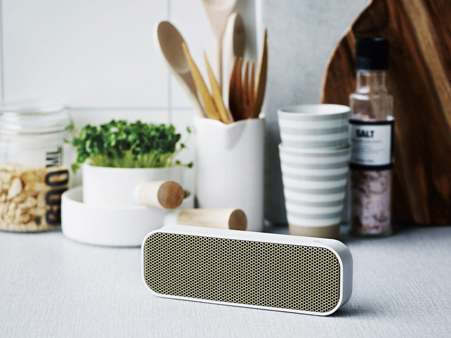 Колонка беспроводная aGROOVE белая KREAFUNK KFDZ51 - Вид №3