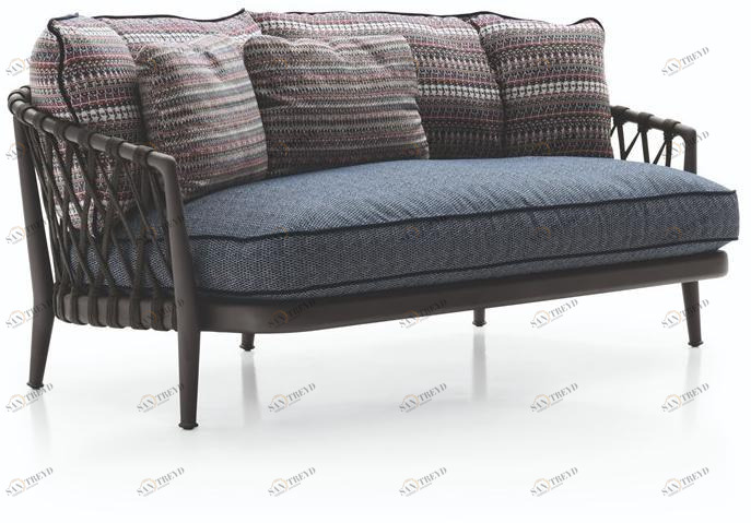 B&B Italia Outdoor 2-местный тканевый садовый диван Erica '19 sun-id-1431398