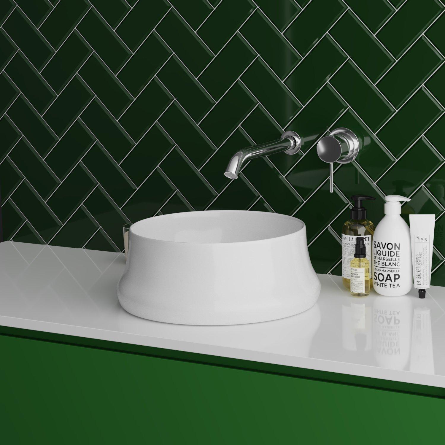 GR-3023 Накладная раковина на столешницу  прямоугольная Grossman  - Вид №3