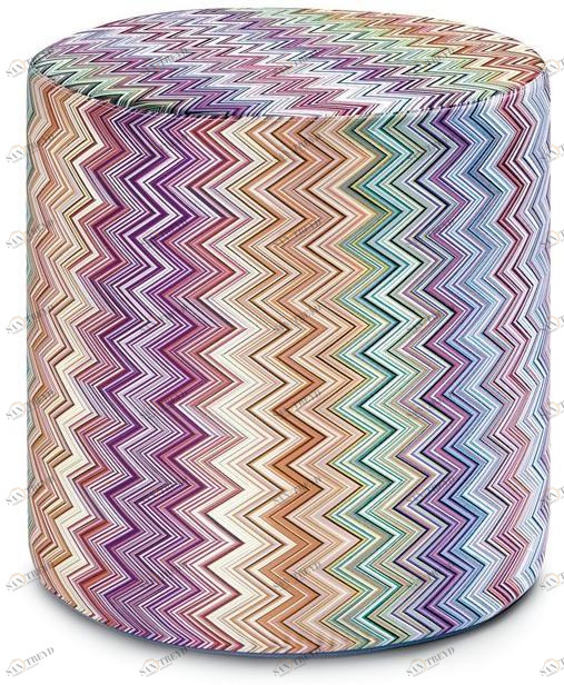 MissoniHome Пуф-цилиндр из чистого хлопка Master classic sun-id-1400010