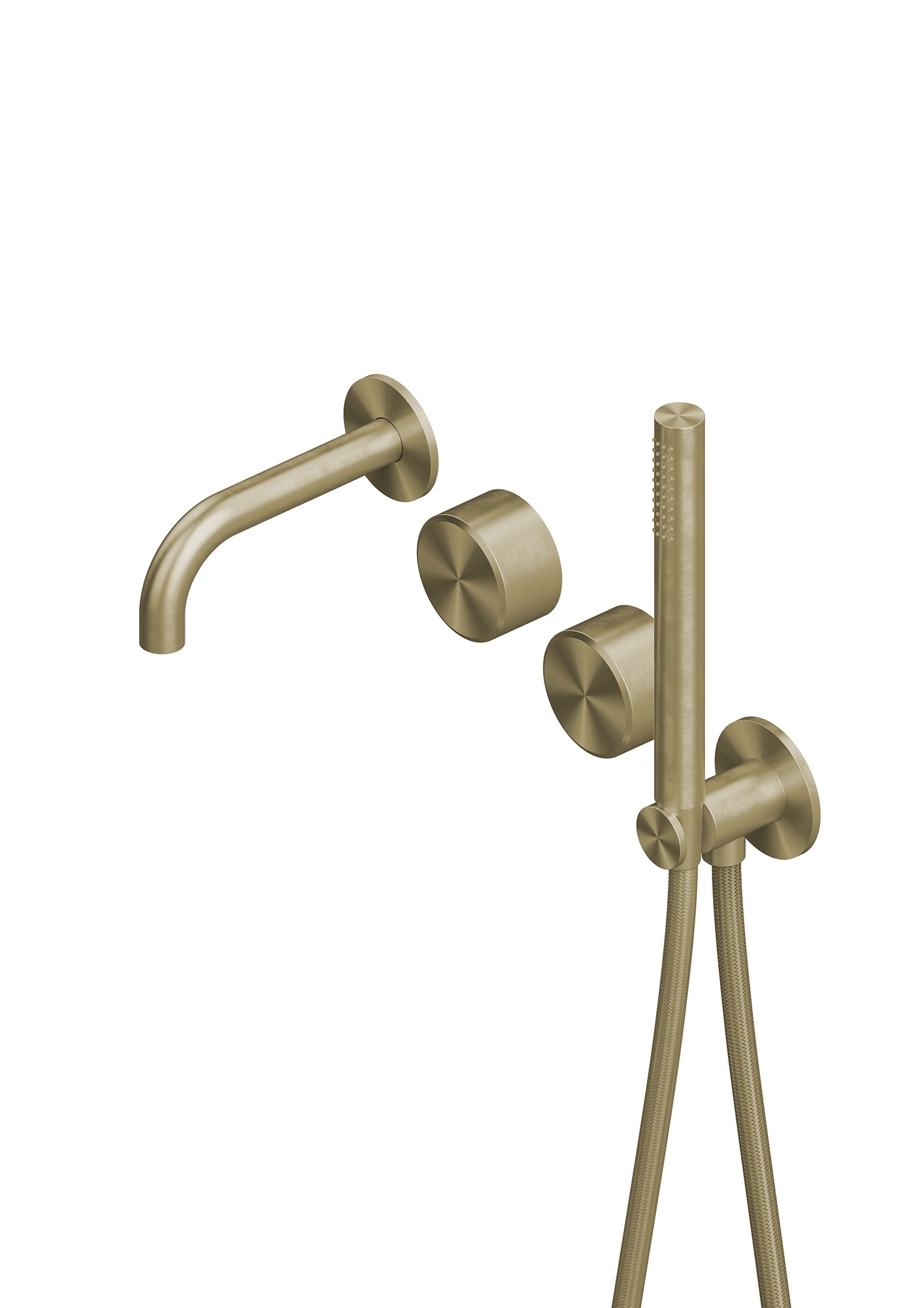 Стерео. 16 69. Настенный смеситель для B Quadrodesign Stereo - Вид №3