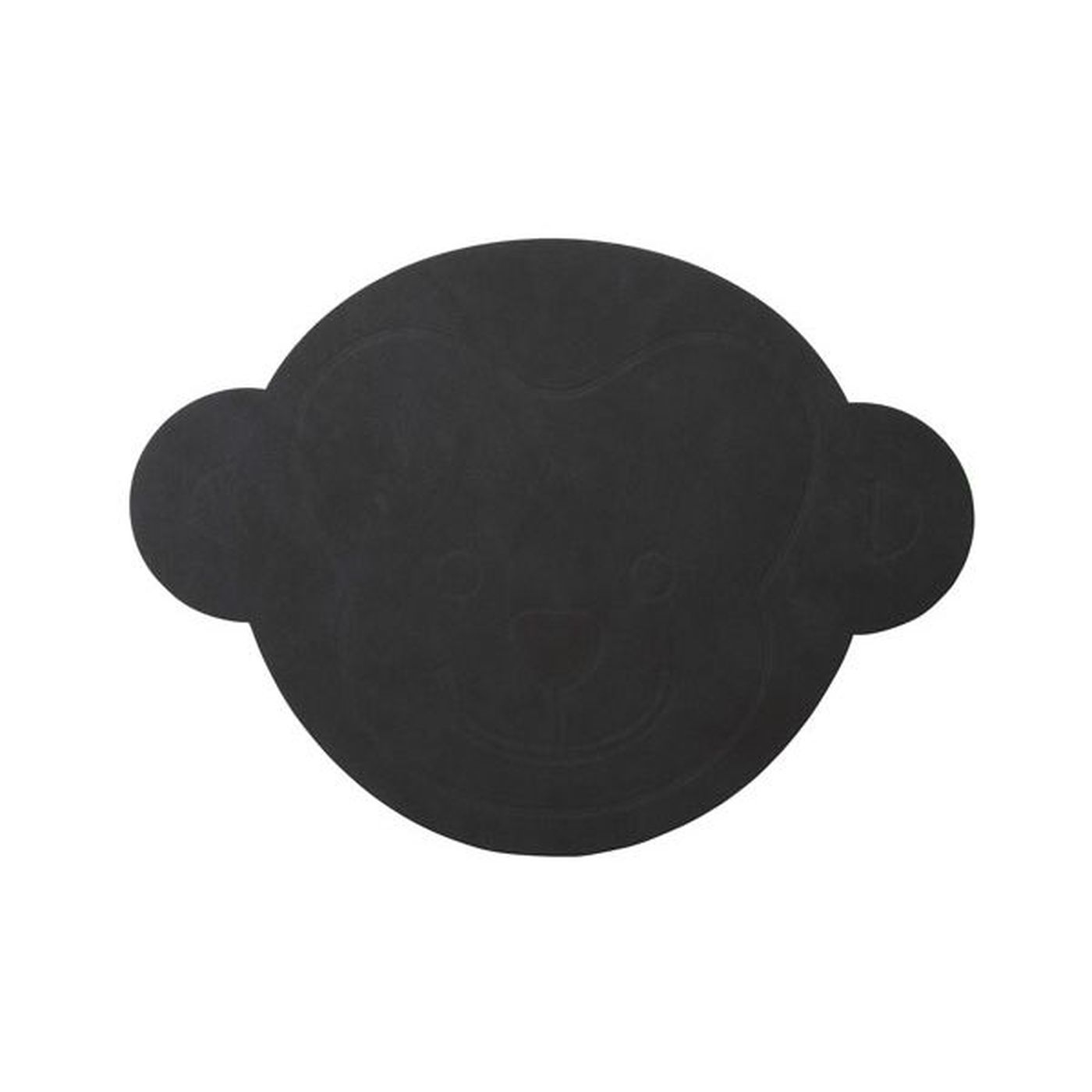 983145 NUPO black подстановочная салфетка ОБЕЗЬЯНКА 38x28 см, толщина 1,6 мм;LIND DNA 