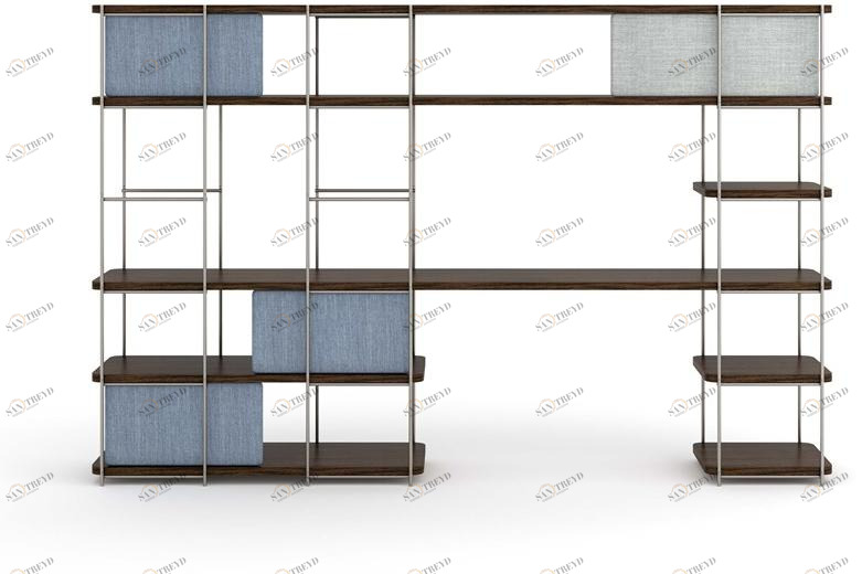 Momocca Модульный книжный шкаф с письменным столом Julia Jo03