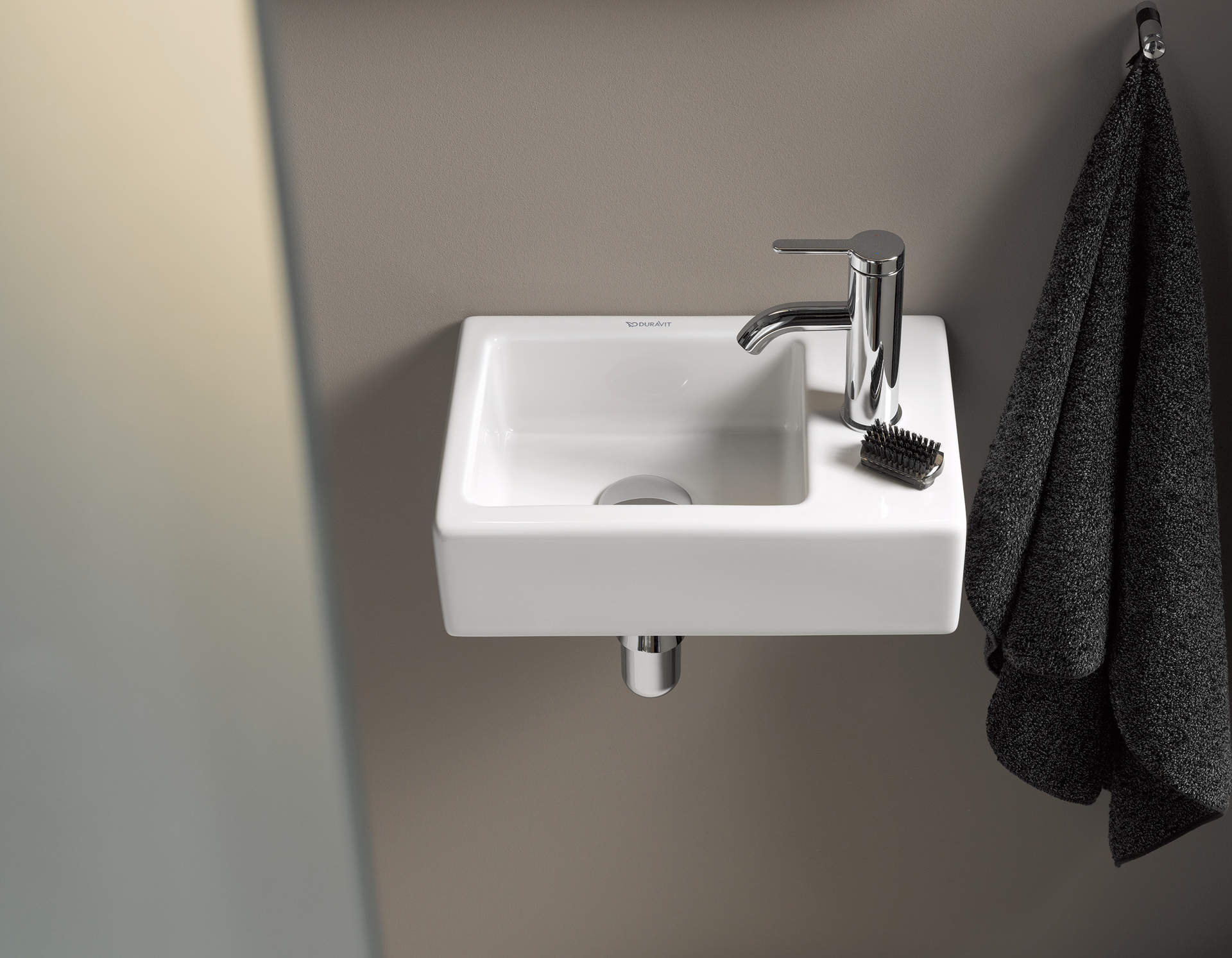 0724380000 Подвесная раковина настенная овальная Duravit Vero Air - Вид №2