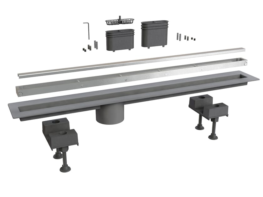 Слив для душа из нержавеющей стали Bonomini Canalissima ARCH-00027272