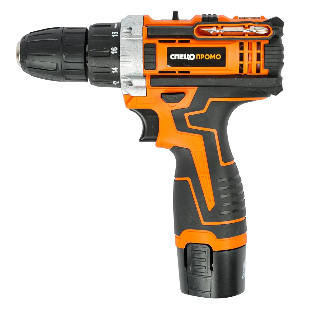 Аккумуляторный шуруповерт Спец Промо БДА-12Ли-3 с двумя батареями 89399858 STLM-1432025 - Вид №2