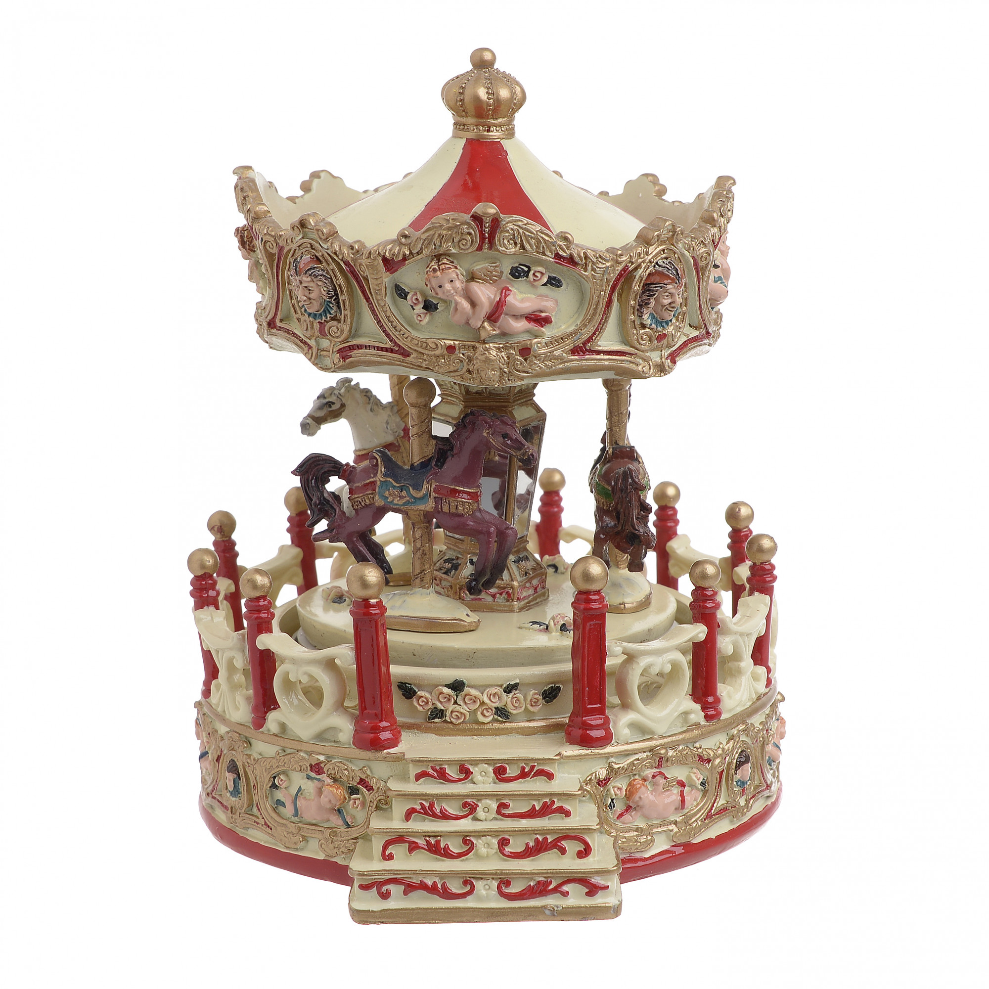 2870305.0099 КАРУСЕЛЬ С ДВИЖУЩИМИСЯ ФИГУРКАМИ И МУЗЫКАЛЬНЫМ МЕХАНИЗМОМ TO4ROOMS 