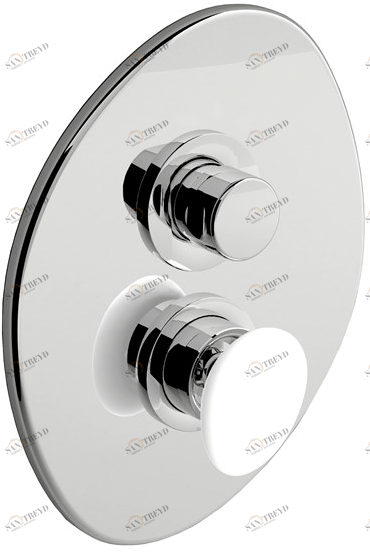 Fir Italia Смеситель для душа с тарелкой Synergy stone 95 9550178