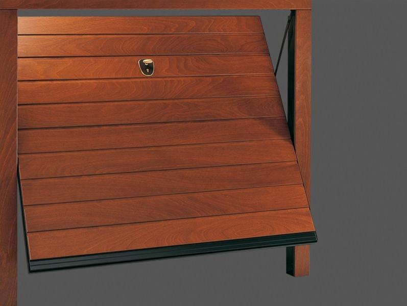 DE NARDI Подъемные деревянные гаражные ворота sun-id-1358477 - Вид №8