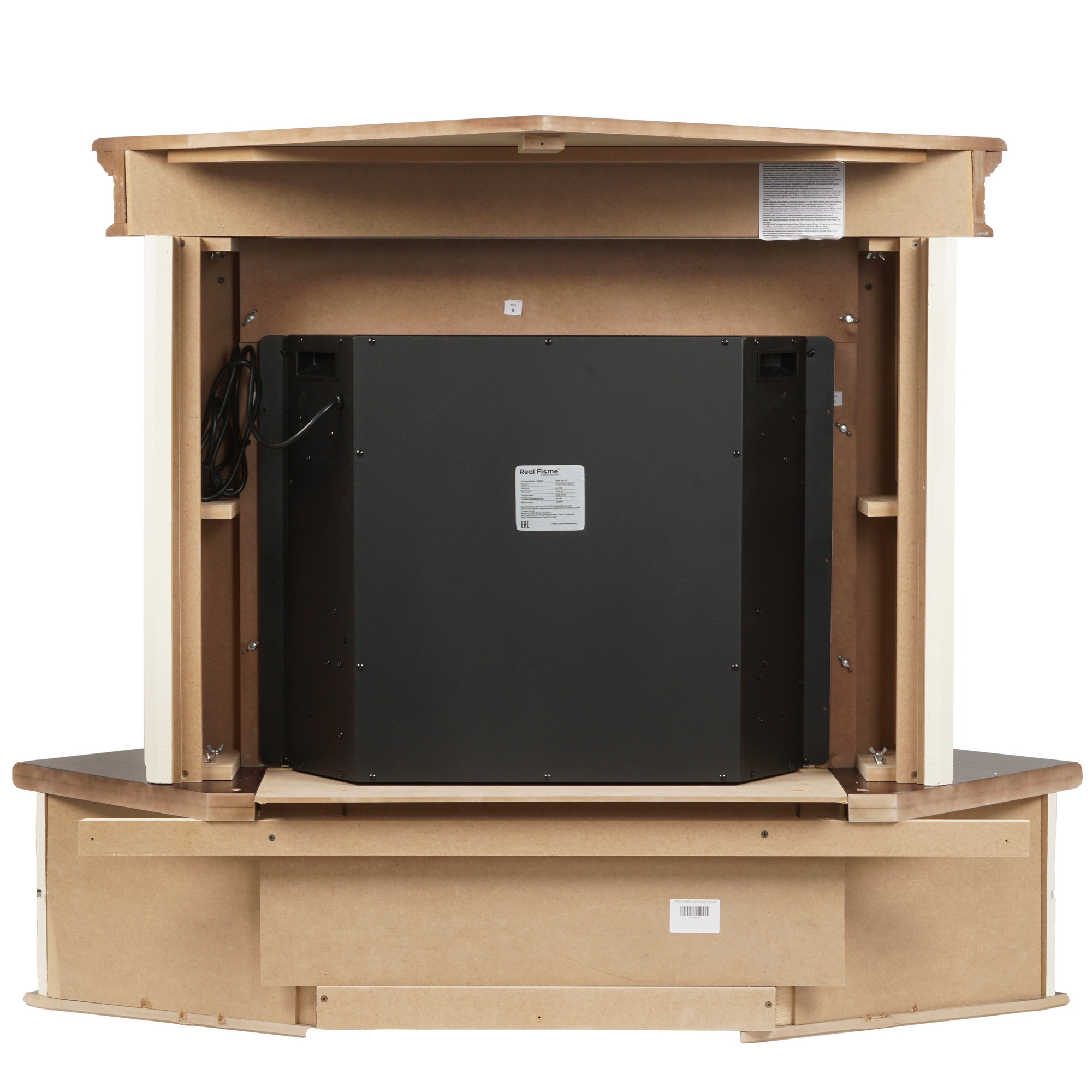 9937255 Каминокомплект RealFlame Stone Corner new 25/25.5 + Evrika 25.5 LED STDN-0111220 - Вид №6