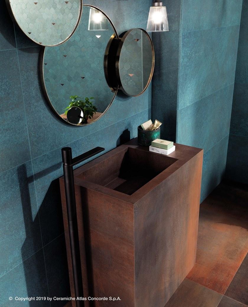 Atlas Concorde Белая плитка для стен с эффектом металла Blaze sun-id-1480586 - Вид №45