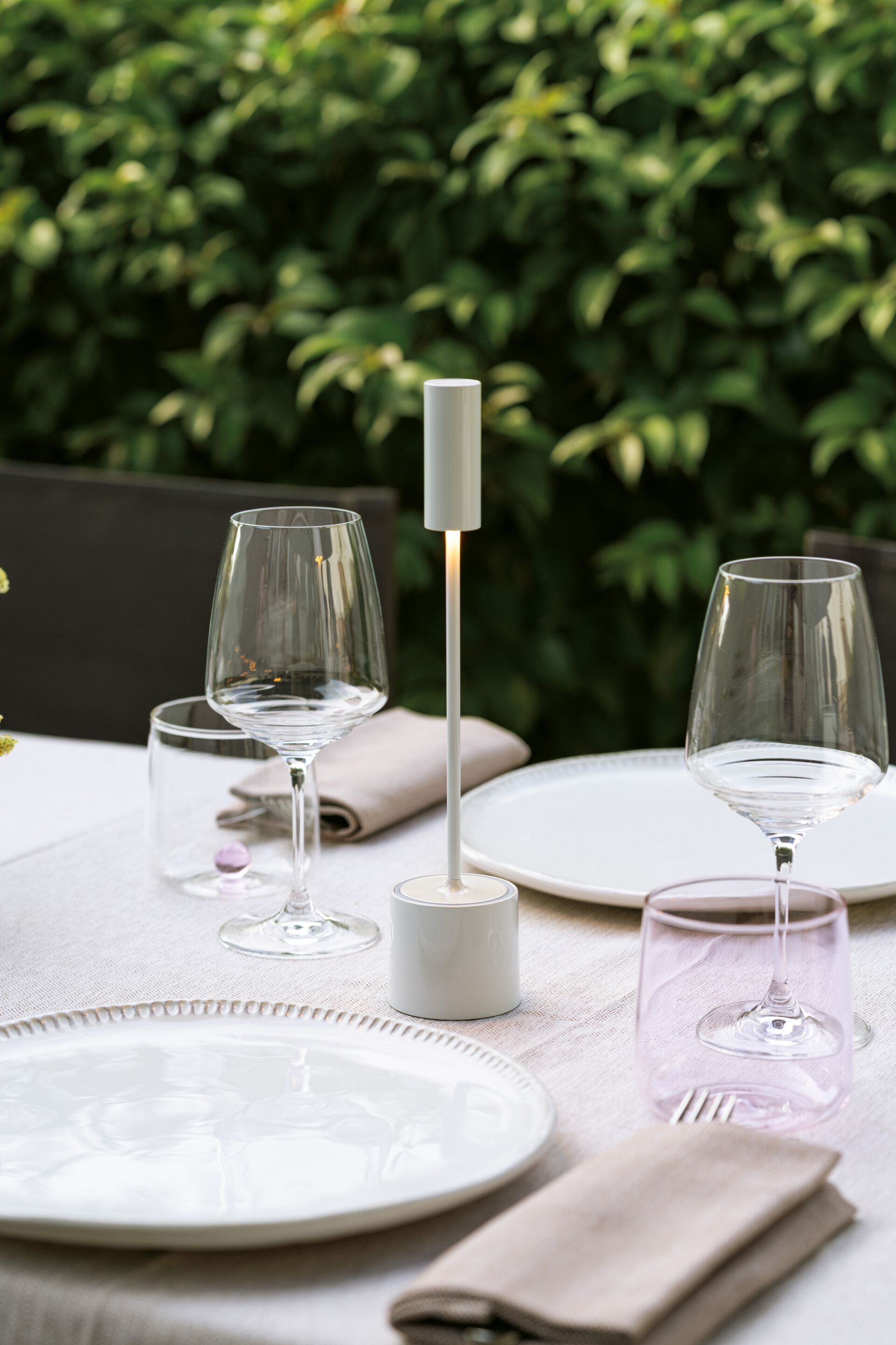 Алюминиевая аккумуляторная настольная лампа Zafferano CAROLINA ARCH-00068568 - Вид №11