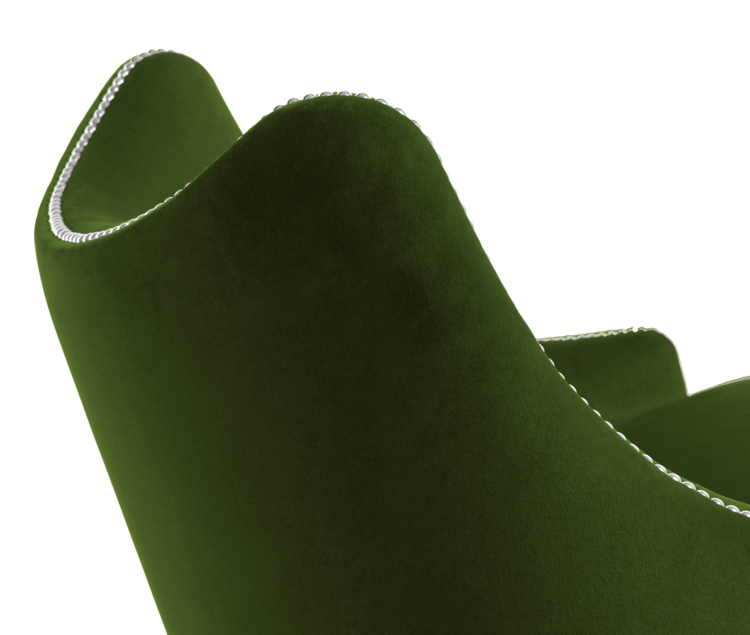 Тканевое кресло с подлокотниками Munna Fetica ARCH-00064577 - Вид №7