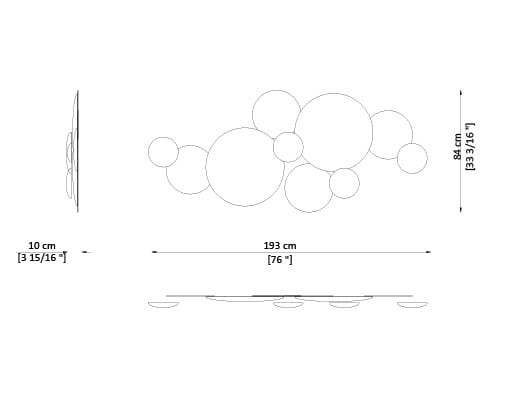 Металлический светодиодный настенный светильник Paolo Castelli Вдохновение ARCH-00135511 - Вид №4