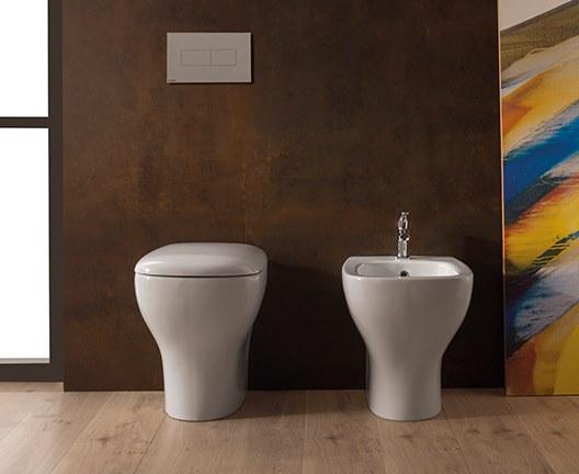 Ge009.bi / ge010.bi Биде напольное Genesis Ceramica Globo - Вид №2