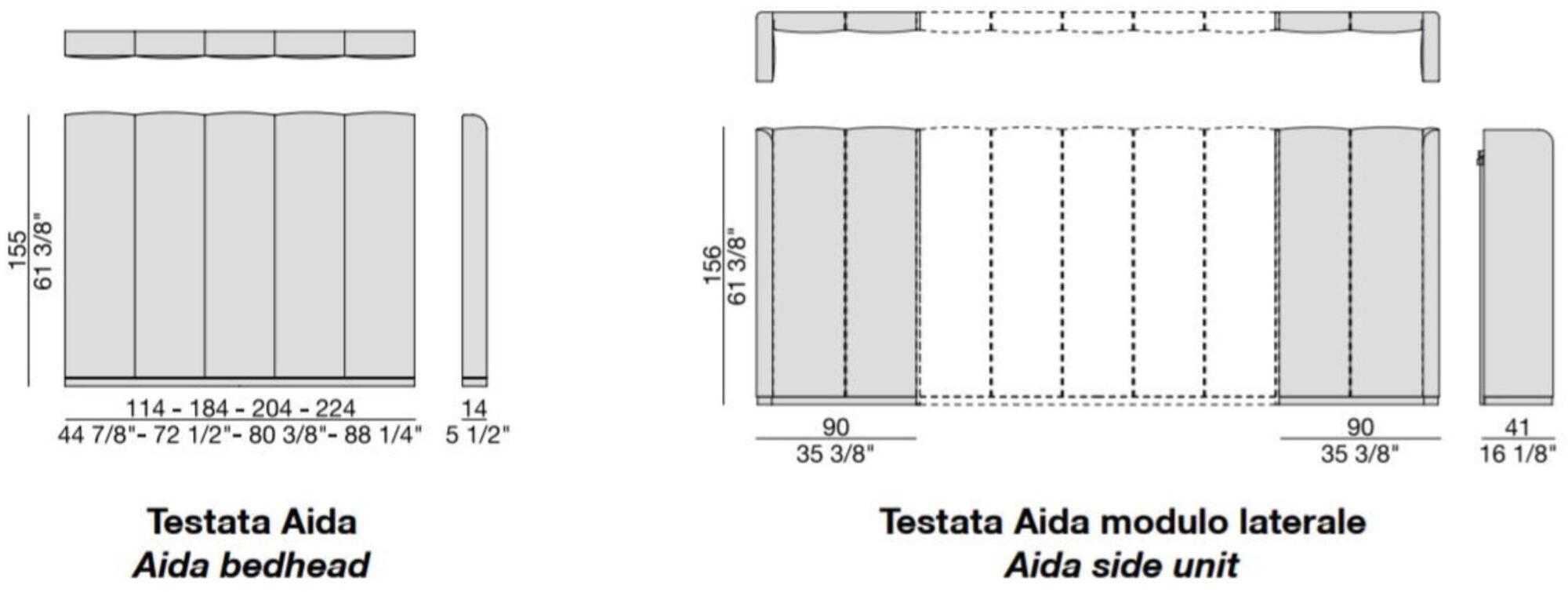 Porada Обитое тканью изголовье кровати Iron sun-id-1395889 - Вид №4