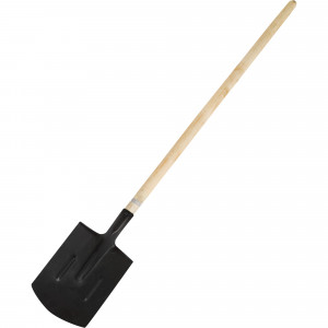 14363662 Лопата штыковая прямоугольная 150 см сталь, с черенком