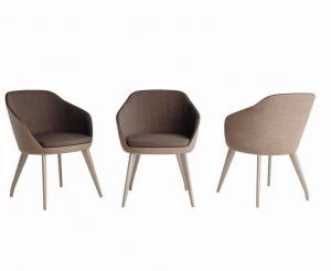 Caroti Стул из ткани с подлокотниками Concept