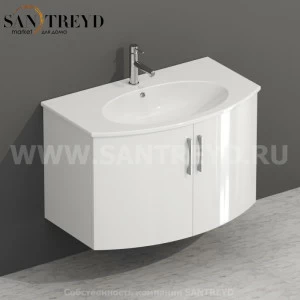 MDMA80Y066 Тумба с двумя створками 78 см белая Globo 4ALL Италия