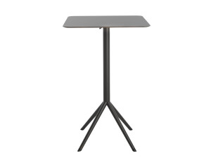 Высокий квадратный стол с откидным верхом из HPL