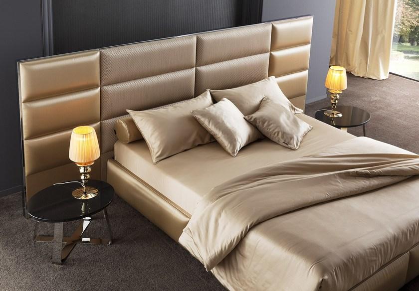 Chaarme Letti Кровать-контейнер из ткани с высоким изголовьем sun-id-1417387 - Вид №1