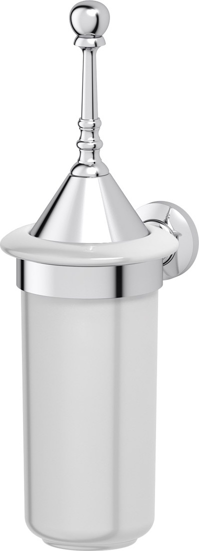 STI 024 Держатель с туалетным ершом с крышкой 3SC STILMAR CHROME Treesseci 3SC