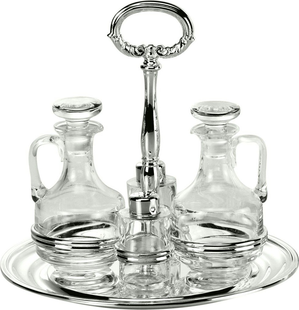 10638869 Schiavon Набор для специй Schiavon "Инглезе" 22см (посеребрение) Посеребрение 